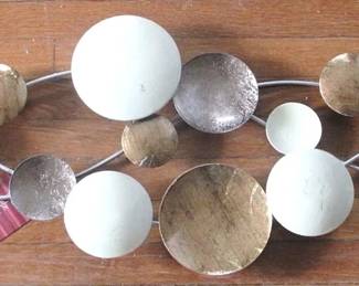 1041 - Wall Decoration by Three Hands 10" x 29" x 1"
