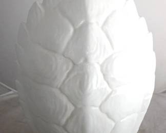 1401 - Turtle Shell Vase - 13.25 x 7.5 x 18
