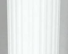 912 - Wildwood column pedestal in white 42.5 tall

