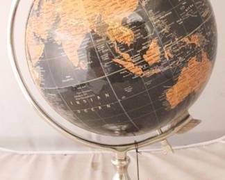 1113 - Globe by Three Hands 12" x 12" x 22"
