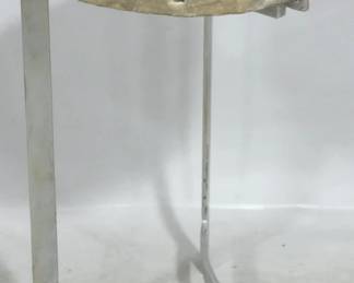 933 - Chelsea House marble top accent stand 21 x 14 x 13
