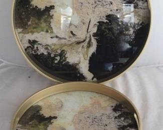 1423 - Serving Trays - Set of 2 - 18 x 18 x 1.5
