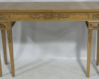 975 - Chelsea House Carved Console Table 34x52x14
