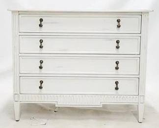 74 - Alden Parkes Provencal 4 drawer chest 34.25 x 42 x 20
