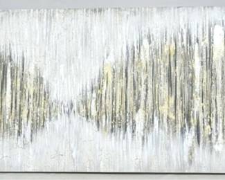 826 - Sterling stretch canvas wall art 27.5 x 55 Retreat of the Grande
