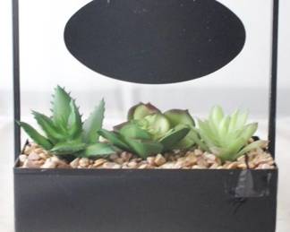 1151 - Artificial Plant by Three Hands 7.5" x 3.5" x 6.25"
