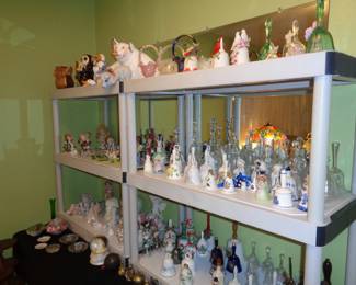 Bells and Collectible Glassware