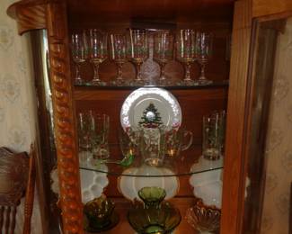 Vintage Libbey Christmas Glassware