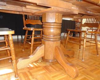 Base of Farm Style Table