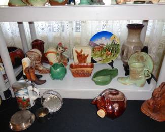 Assorted Vintage Pottery Pieces