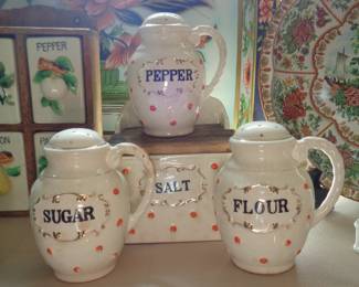 Vintage Condiment Serving Pieces (so cute!)!!!