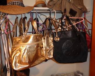 Assorted Designer Bags - Michael Kors & Coach
