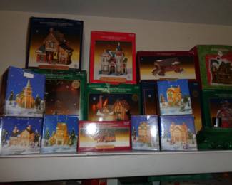 Vintage Christmas Village