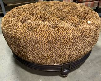 Animal Print Ottoman Orlando Auction
