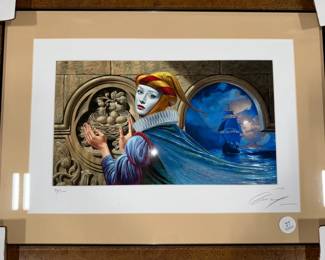 Signed Artwork Orlando Auction