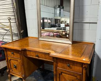 Tommy Bahama Desk and Mirror
