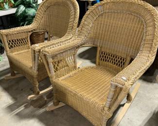 Wicker Rocking Chairs Orlando Auction