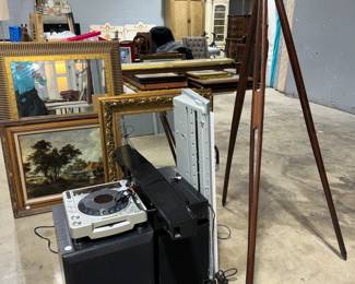 Sound Equipment and Vintage Tripod Orlando