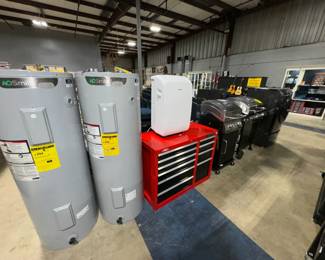 Water Heaters, Tool Chest and BBQ Grills Orlando Auction