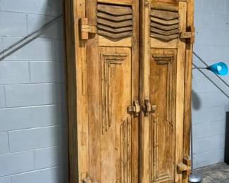 Hand Carved Wood Armoire Orlando Auction