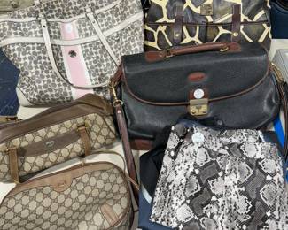 Coach, Dooney and Bourke and Gucci Purses Orlando Auction