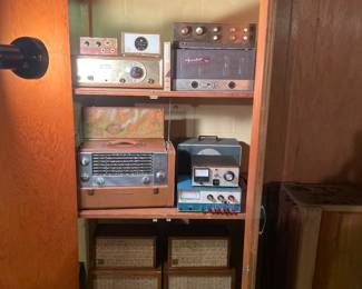 AR speakers RCA, Victor shortwave Dynakit  stereo, 70
