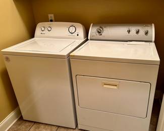 Washer and dryer. Not matching pair but operates.