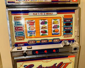 Vintage slot machine.