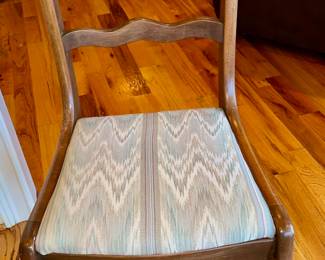 Hand carved rose chair.