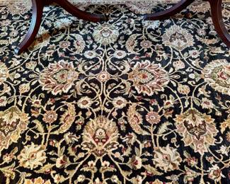 Shaw area rug pattern detail.