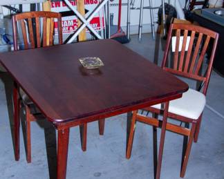 Small table and chairs