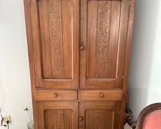 Carved cupboard 