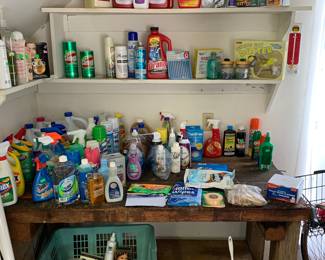 Cleaning supplies