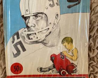 Holub on the cover of the 3rd Shrine Bowl program