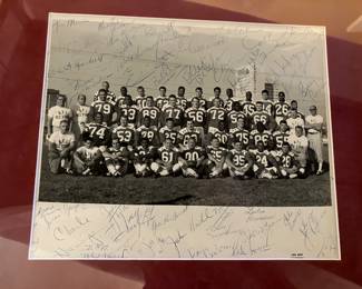 AFL All Stars team-signed