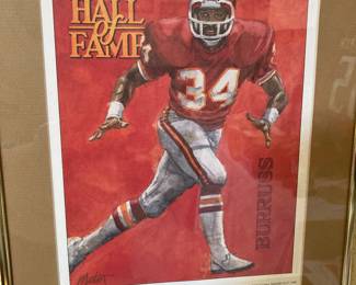 Chiefs' Hall of Famer Lloyd Burrows, signed