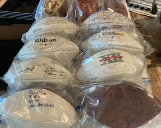 signed footballs