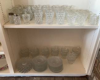 Fostoria cubist glassware