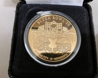 Super Bowl IV commemorative coin