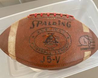 1966 Chiefs game ball