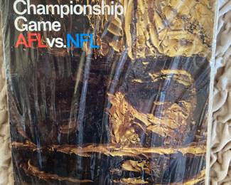 Super Bowl I original program, 1967