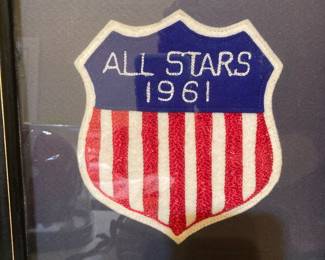 Holub's 1961 All Stars patch