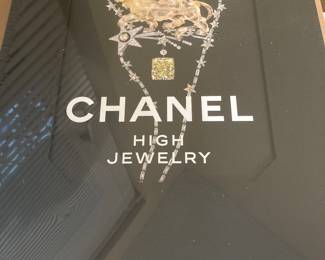 sealed new-in-box "Chanel:  High Jewelry" coffee table book