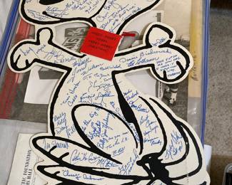 Merry Christmas / Get Well card signed by the KC Chiefs to Holub