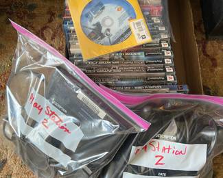 Play Station 2  and games