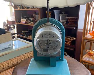 Unusual meter lamp