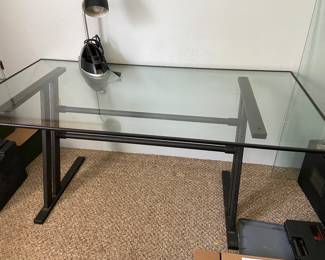 Nice glass desk