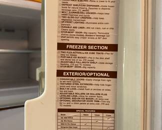 Amanda, Refrigerator

