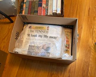 Vintage newspaper 