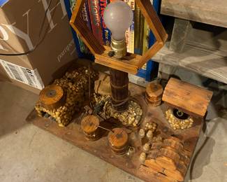 Handcrafted lamp